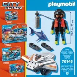 PLAYMOBIL® 70145 Seenot: Tauchscooter Im Rettungseinsatz -Playmobil Verkaufsgeschäft 17014485 03