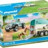 PLAYMOBIL® 70511 PKW Mit Ponyanhänger -Playmobil Verkaufsgeschäft 17014579 01