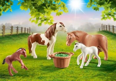 PLAYMOBIL® 70682 Ponys Mit Fohlen 4 PLAYMOBIL® 70682 Ponys Mit Fohlen – Bild 2