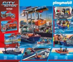 PLAYMOBIL® 70769 Großes Containerschiff Mit Zollboot 10 PLAYMOBIL® 70769 Großes Containerschiff Mit Zollboot -Playmobil Verkaufsgeschäft 18756680 03