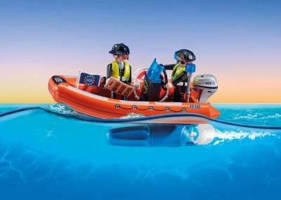 PLAYMOBIL® 70769 Großes Containerschiff Mit Zollboot 8 PLAYMOBIL® 70769 Großes Containerschiff Mit Zollboot – Bild 6