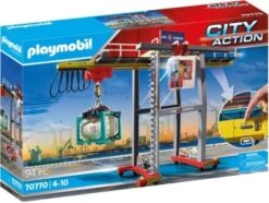 PLAYMOBIL® 70770 Portalkran Mit Containern