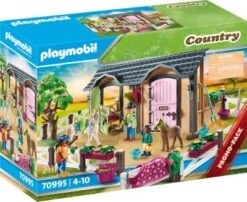 PLAYMOBIL® 70995 Reitunterricht Mit Pferdeboxen