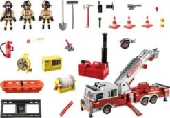 PLAYMOBIL® 70935 Feuerwehr-Fahrzeug: US Tower Ladder -Playmobil Verkaufsgeschäft 22406341 03