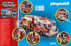 PLAYMOBIL® 70935 Feuerwehr-Fahrzeug: US Tower Ladder -Playmobil Verkaufsgeschäft 22406341 04