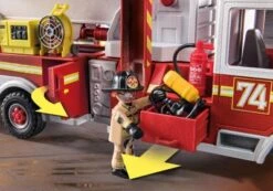 PLAYMOBIL® 70935 Feuerwehr-Fahrzeug: US Tower Ladder -Playmobil Verkaufsgeschäft 22406341 06