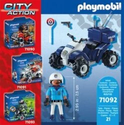 PLAYMOBIL® 71092 Polizei-Speed Quad -Playmobil Verkaufsgeschäft 23431745 04