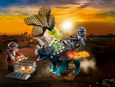 PLAYMOBIL® 2er Set: 70625 Spinosaurus: Doppelte Verteidigungs-Power + 70627 Triceratops: Randale Um Die Legendären Steine 7 PLAYMOBIL® 2er Set: 70625 Spinosaurus: Doppelte Verteidigungs-Power + 70627 Triceratops: Randale Um Die Legendären Steine – Bild 5