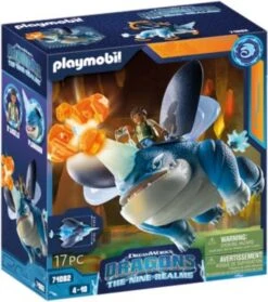 PLAYMOBIL® 71082 Dragons: The Nine Realms - Plowhorn & D'Angelo