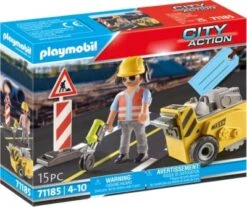 PLAYMOBIL® 71185 Bauarbeiter Mit Kantenfräser