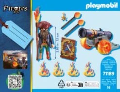 PLAYMOBIL® 71189 Pirat Mit Kanone -Playmobil Verkaufsgeschäft 27684610 03