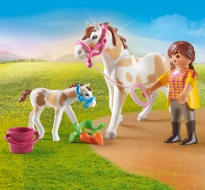 PLAYMOBIL® 71243 Pferd Mit Fohlen 4 PLAYMOBIL® 71243 Pferd Mit Fohlen – Bild 2