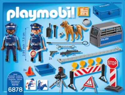 PLAYMOBIL® 6878 Polizei-Straßensperre 5 PLAYMOBIL® 6878 Polizei-Straßensperre – Bild 3