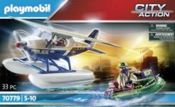 PLAYMOBIL® City Action - Polizei-Wasserflugzeug: Schmuggler-Verfolgung -Playmobil Verkaufsgeschäft 43274236 3 2 4008789707796 1280x1280