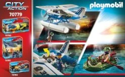 PLAYMOBIL® City Action - Polizei-Wasserflugzeug: Schmuggler-Verfolgung -Playmobil Verkaufsgeschäft 43274236 8 2 4008789707796 1280x1280