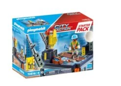 PLAYMOBIL® City Action - Starter Pack Baustelle Mit Seilwinde