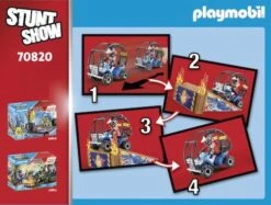 PLAYMOBIL® Stunt Show - Starter Pack Stuntshow Quad Mit Feuerrampe -Playmobil Verkaufsgeschäft 43274341 8 2 4008789708205 1280x1280
