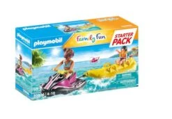 PLAYMOBIL® Family Fun - Starter Pack Wasserscooter Mit Bananenboot