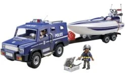 PLAYMOBIL® City Action - Polizei-Truck Mit Speedboot -Playmobil Verkaufsgeschäft 43708864 1 2 4008789051875 1280x1280