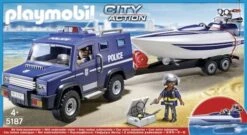 PLAYMOBIL® City Action - Polizei-Truck Mit Speedboot -Playmobil Verkaufsgeschäft 43708864 3 2 4008789051875 1280x1280