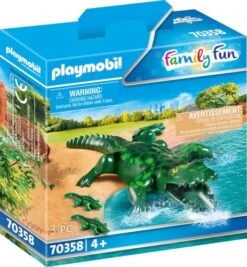 PLAYMOBIL® Family Fun - Alligator Mit Babys