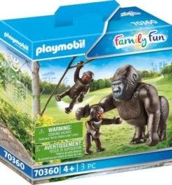 PLAYMOBIL® Family Fun - Gorilla Mit Babys