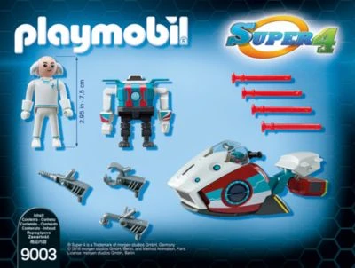PLAYMOBIL® 9003 Skyjet Mit Dr X & Roboter 5 PLAYMOBIL® 9003 Skyjet Mit Dr X & Roboter – Bild 3