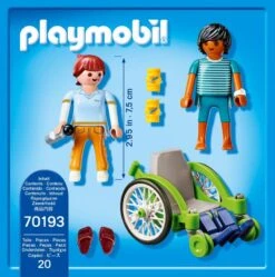 PLAYMOBIL® City Life - Patient Im Rollstuhl -Playmobil Verkaufsgeschäft 70193 pt02 1280x1280