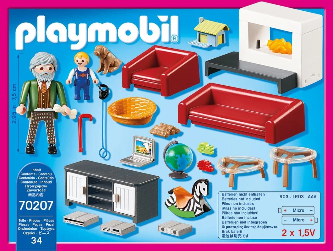 PLAYMOBIL® Dollhouse - Gemütliches Wohnzimmer 5 PLAYMOBIL® Dollhouse - Gemütliches Wohnzimmer – Bild 3