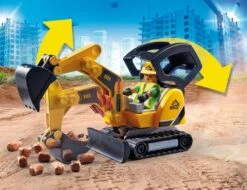 PLAYMOBIL® City Action - Minibagger Mit Bauteil -Playmobil Verkaufsgeschäft 70443 pt04 1280x1280