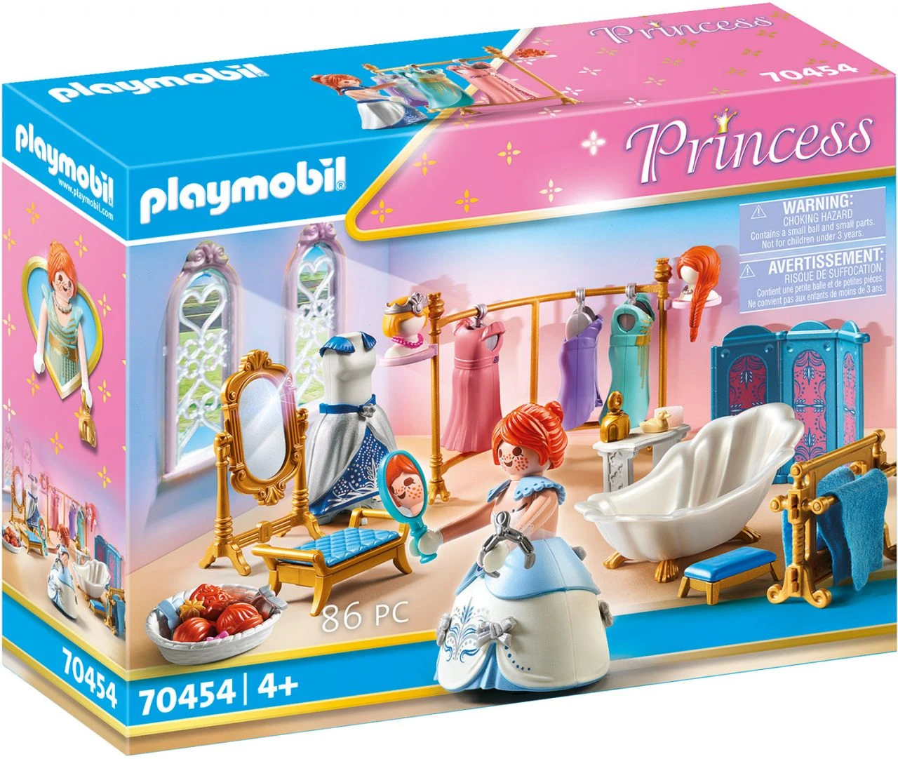 PLAYMOBIL® Princess - Ankleidezimmer Mit Badewanne 3 PLAYMOBIL® Princess - Ankleidezimmer Mit Badewanne