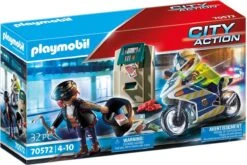 PLAYMOBIL® City Action - Polizei-Motorrad: Verfolgung Des Geldräubers