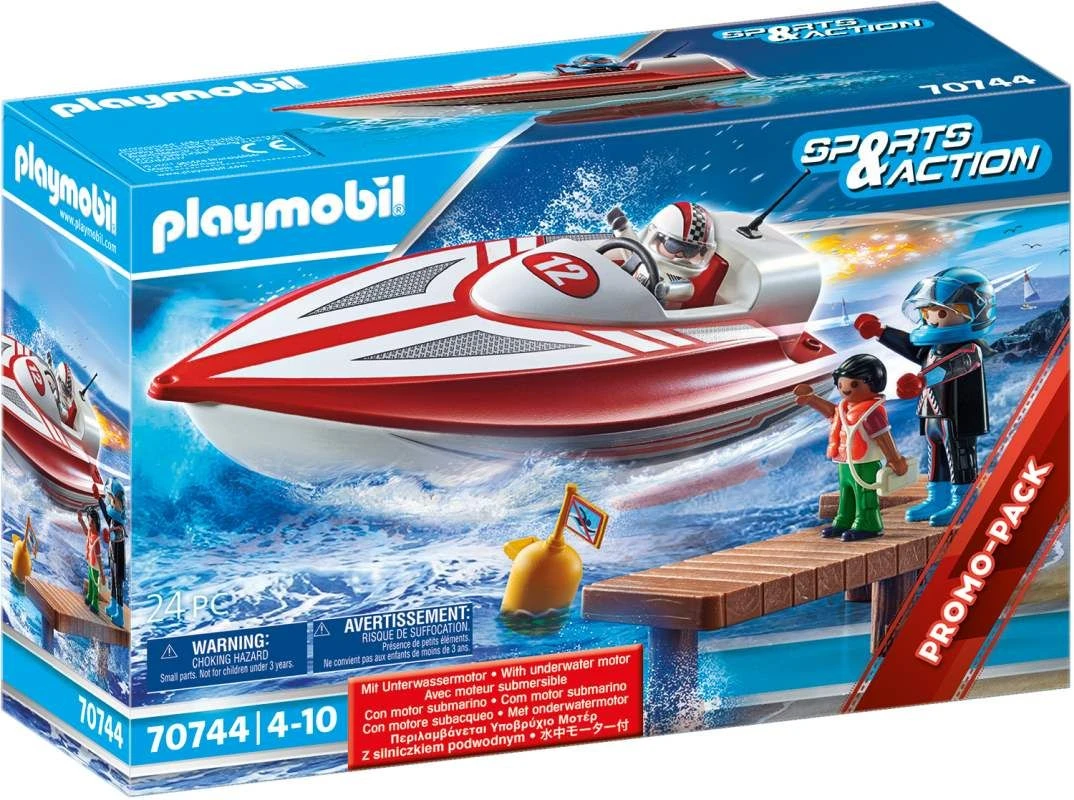 PLAYMOBIL® Sports & Action - Speedboot Mit Unterwassermotor 3 PLAYMOBIL® Sports & Action - Speedboot Mit Unterwassermotor