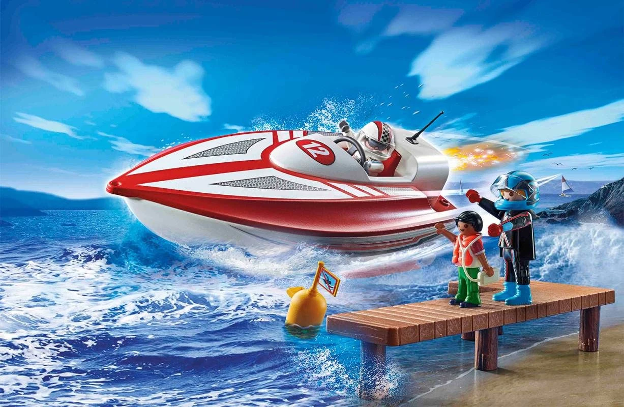 PLAYMOBIL® Sports & Action - Speedboot Mit Unterwassermotor 5 PLAYMOBIL® Sports & Action - Speedboot Mit Unterwassermotor – Bild 3