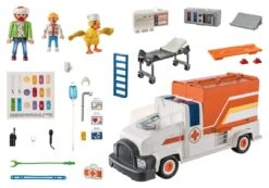 PLAYMOBIL® DUCK ON CALL - Notarzt Truck 11 PLAYMOBIL® DUCK ON CALL - Notarzt Truck -Playmobil Verkaufsgeschäft 70913 parts 1280x1280