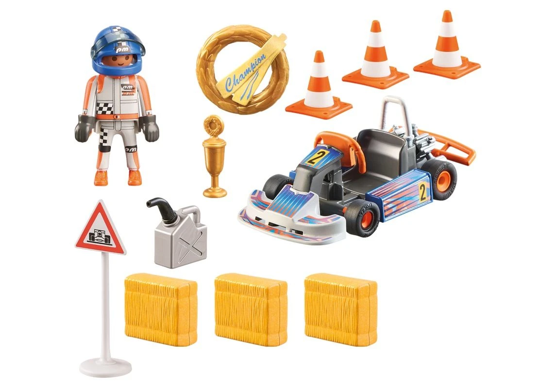 PLAYMOBIL® Sport & Action - Geschenkset Racing-Kart 4 PLAYMOBIL® Sport & Action - Geschenkset Racing-Kart – Bild 2