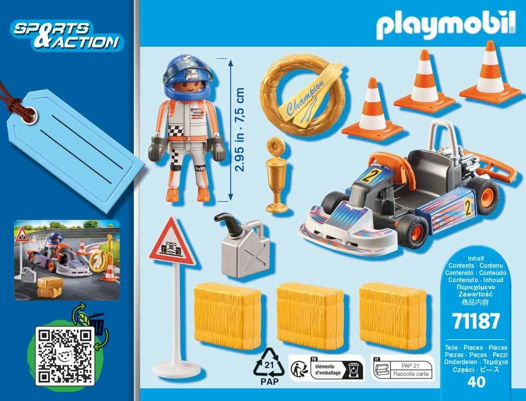 PLAYMOBIL® Sport & Action - Geschenkset Racing-Kart 6 PLAYMOBIL® Sport & Action - Geschenkset Racing-Kart – Bild 4