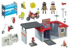 PLAYMOBIL® City Action - Mitnehm-Feuerwehrstation -Playmobil Verkaufsgeschäft 71193 parts 1280x1280