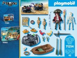 PLAYMOBIL® Pirates - Starter Pack Pirat Mit Ruderboot -Playmobil Verkaufsgeschäft 71254 pt02 1280x1280