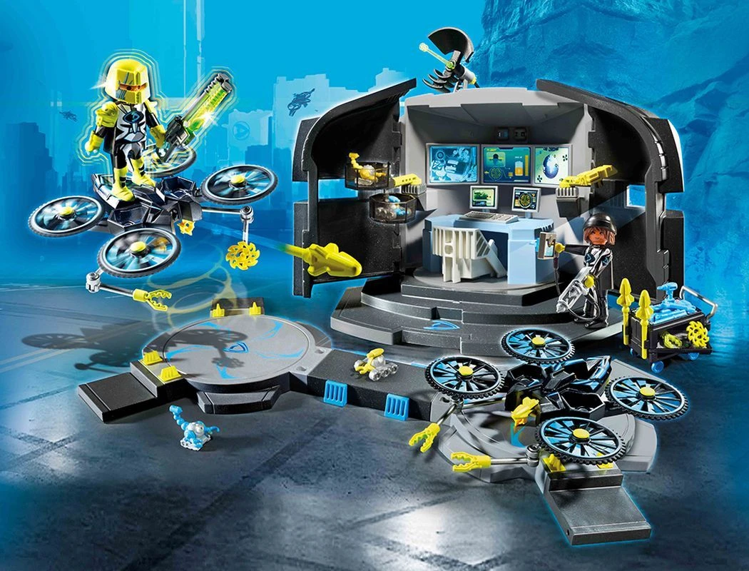 PLAYMOBIL® Top Agents - Dr. Drone's Command Center 4 PLAYMOBIL® Top Agents - Dr. Drone's Command Center – Bild 2