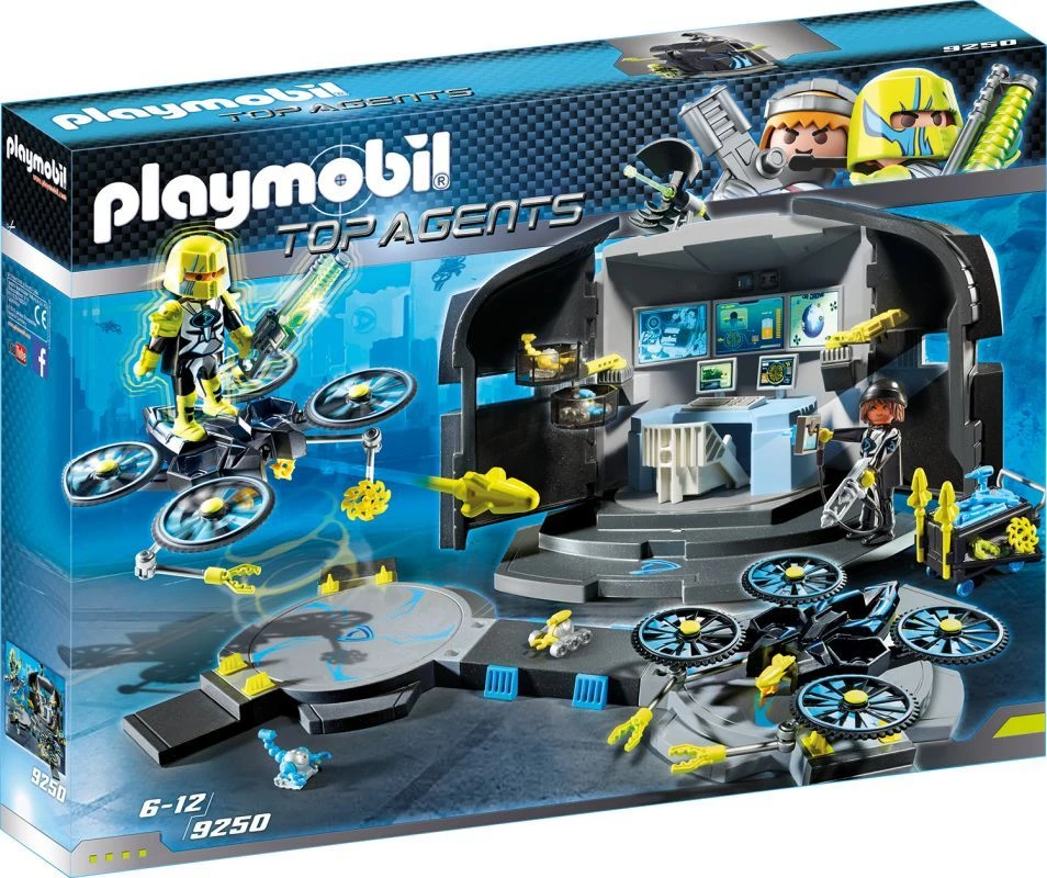 PLAYMOBIL® Top Agents - Dr. Drone's Command Center 3 PLAYMOBIL® Top Agents - Dr. Drone's Command Center