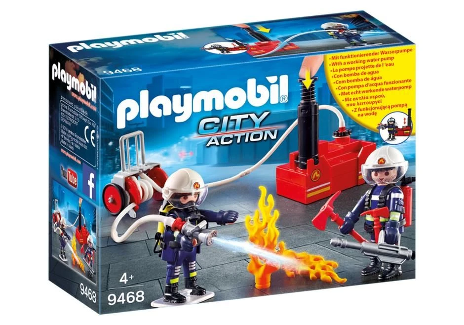 PLAYMOBIL® City Action - Feuerwehrnänner Mit Löschpumpe 3 PLAYMOBIL® City Action - Feuerwehrnänner Mit Löschpumpe