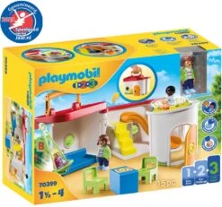 PLAYMOBIL 1.2.3 70399 Mein Mitnehm-Kindergarten, Ab 1,5 Bis 4 Jahre