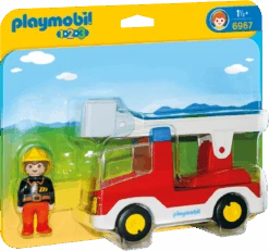 Playmobil 1.2.3 Feuerwehrleiterfahrzeug