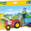Playmobil 1.2.3 Traktor Mit Anhänger 1 Playmobil 1.2.3 Traktor Mit Anhänger -Playmobil Verkaufsgeschäft playmobil 123 traktor mit anhaenger