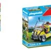 Playmobil 2er Set City Action 71245 Fahrradunfall + 71204 Rettungscaddy Ab 5 Jahren