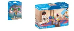 Playmobil 2er Set Figuren: Gewichtheber + Karate Training Ab 5 Jahren
