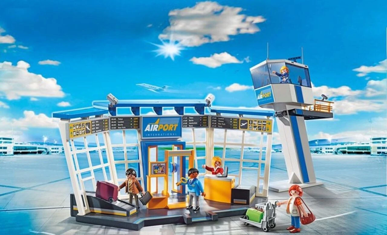 PLAYMOBIL® 5338 City-Flughafen Mit Tower 5 PLAYMOBIL® 5338 City-Flughafen Mit Tower – Bild 3