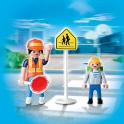 Playmobil 5939 DuoPack Verkehrshelfer Und Schulkind