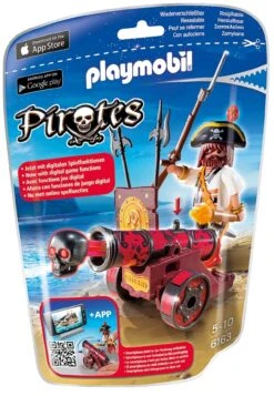 PLAYMOBIL® 6163 Rote App-Kanone Mit Freibeuter